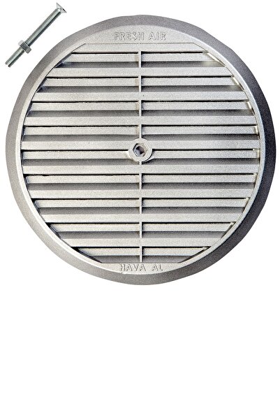 freshair Alüminyum Doğal Gaz Cam Menfezi (metalik Gri)