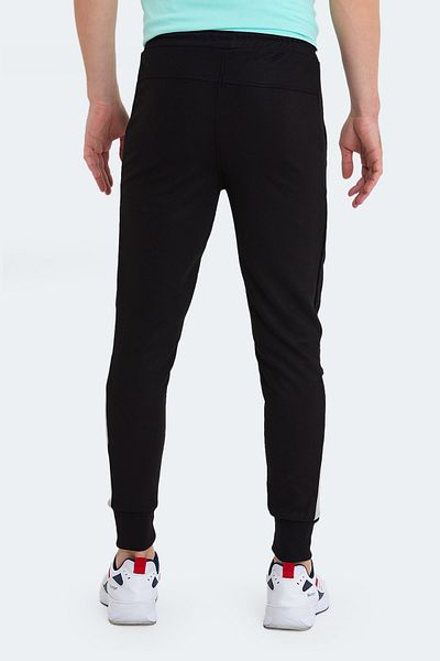 Slazenger Pekka Herren Jogginghose Schwarz