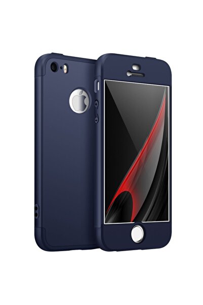 kılıffuarı Iphone 5/5s/se Kılıf 3 Parçalı Tam Korumalı Gkk Sert Kapak