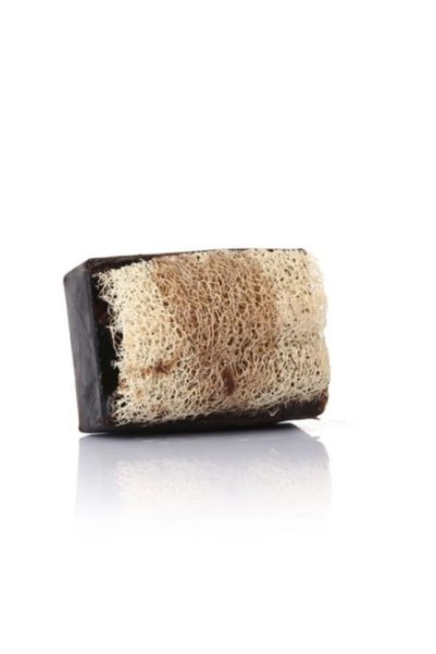 RUSTİKEVDECORART Sütlü Çam Ardıç Ve Kabak Lifli Sabun - %100 Vegan + El Yapımı + Doğal Nem Veren Soap Sabun