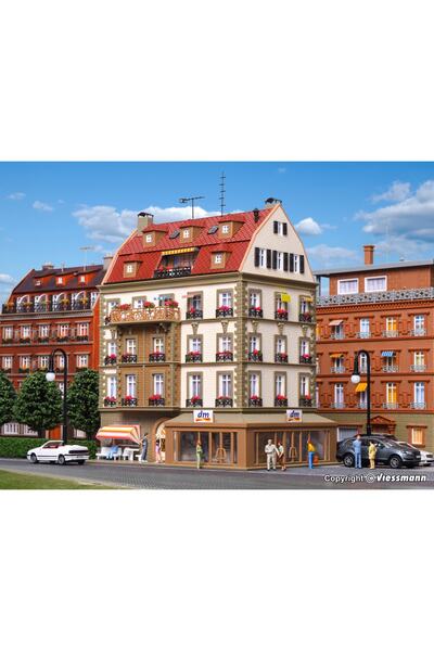 Vollmer 1/87 Ho Maket Giriş Katı Dm Kozmetik Apartman -43619