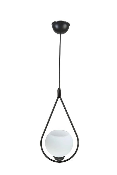 Uçar Drop Glass Single Modern Hall Hall Living Room Entrance Single Chandelier