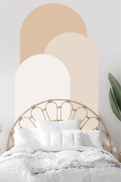 Piksel Grafik Αυτοκόλλητο τοίχου Bohemian Blocks 3 τεμαχίων
