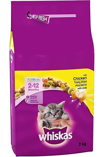 Whiskas Tavuklu Kuru Yavru Kedi Maması 2-12 Aylık