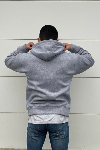 MBEY1989 Φούτερ Unisex με φερμουάρ με κουκούλα Mbey