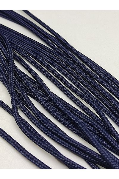Firebird Takı Aksesuar Ve Kamp Malzemeleri Σχοινί Paracord, Σχοινί βραχιολάκι Paracord 2 mm Σχοινί Navy Blue Χρώμα 45 μέτρα