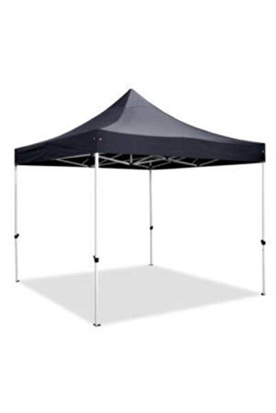 Butterfly Stand Gazebo Tente Çadır 300x300 Siyah Tavanlı