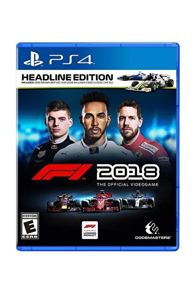CODEMASTERS F1 2018 Headline Edition PS4 Oyun