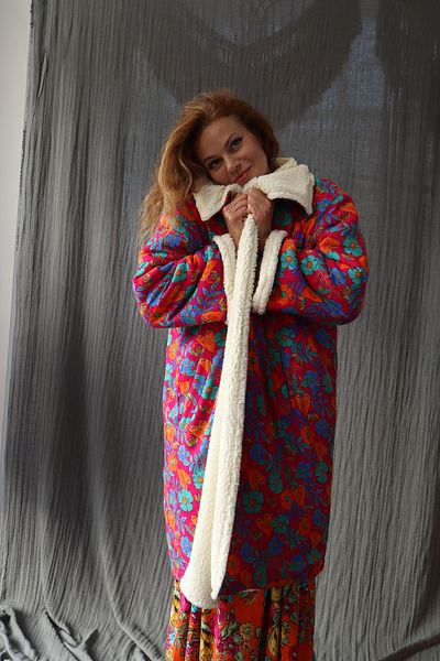 Su Koleksiyon Fairy Tale Coat - Design Coat - Plush Coat