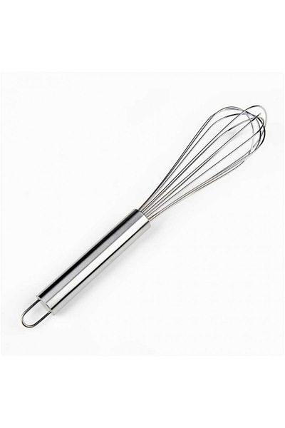 Mirvano Stainless Inox Metal Whisk 30 cm