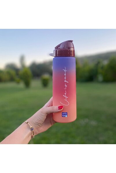 Gıpta Life Is Good Tritan Flask 730 Ml-630 Cc Claret Red-purple