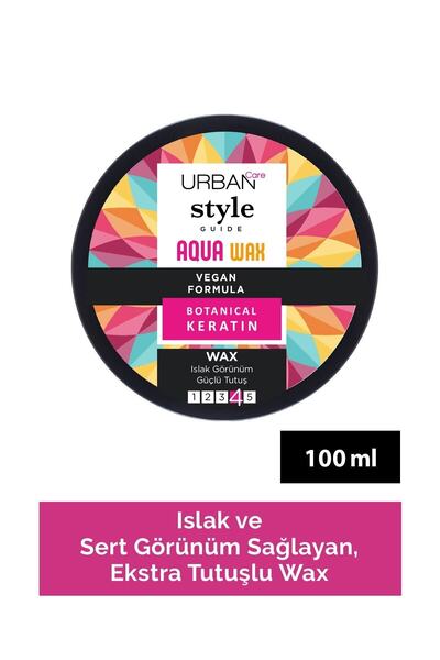Urban Care Style Guide Islak Görünüm Sağlayan Wax - Güçlü Tutuş - Vegan - 100...