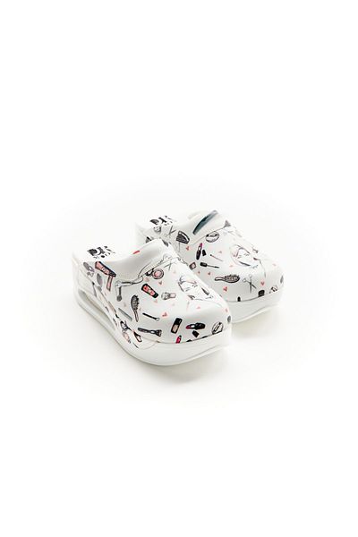 DRMOON Beauty Salon Patterned Airmax Sabo Slippers