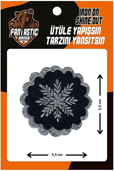 FANTASTIC ARMA 10'lu Paket Ütü Ile Yapışan Dokuma Arma, Ev Tekstili, New Year...