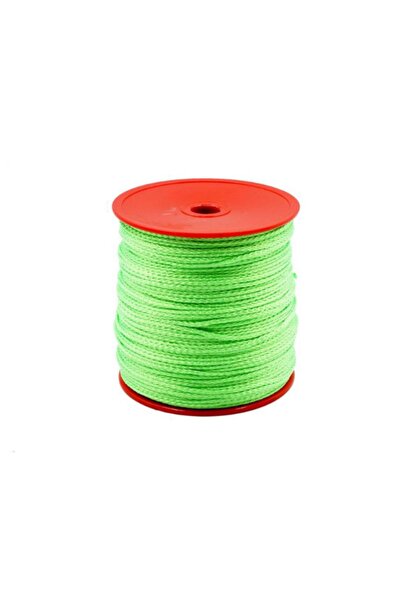 ÖZBEK Renkli Iskota Halat Ip Neon Yeşil 8mm 5.00 Metre