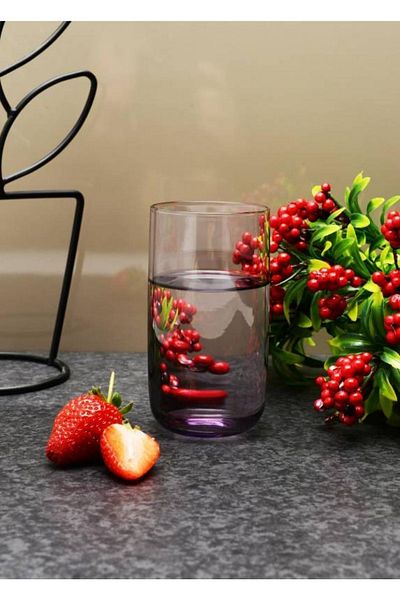 Paşabahçe 420805 Iconic Purple 3-Piece Soft Drink Cup