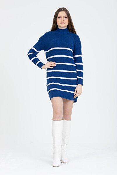 WOMENTİ سترة تريكو مخططة من الترمس