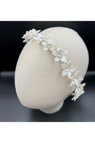 gelinmz تاج الزفاف الأنيق وإكسسوارات الشعر بأحجار الكريستال - صناعة يدوية بال...