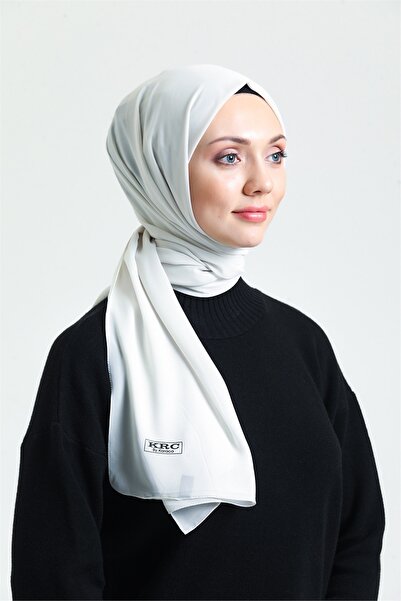 Karaca Eşarp Karaca Nano Krep Şal - Krem