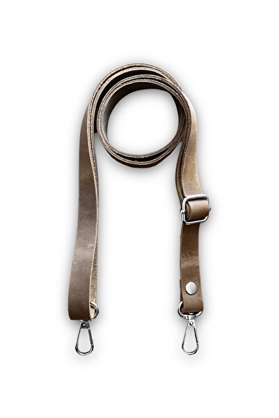 alfa tasarım atölyesi مقبض حقيبة جلد طبيعي (120 سم - 1.5 سم) -