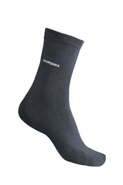 Coverguard Erkek Gri Bamboussa Terletmeyen Bambu Çorap Basg3