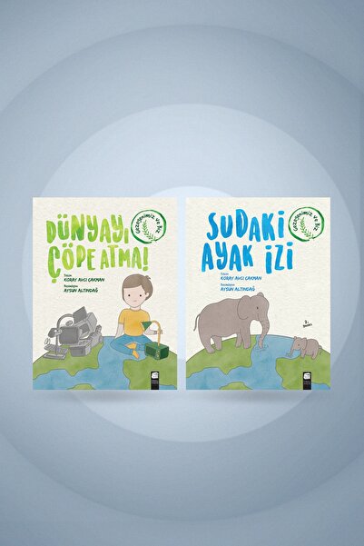 Final Kültür Sanat Yayınları Dünyayı Çöpe Atma! + Sudaki Ayak Izi Iki Kitap B...