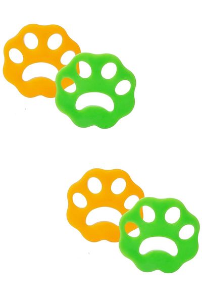 Buffer ®   4 bucăți pentru animale de companie și aparate de curățare a părului colorat, lavabile la mașină de spălat