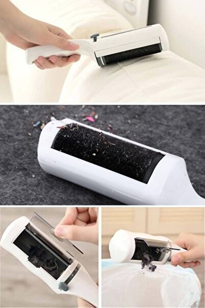 Buffer ® 4 Εύκολο στη χρήση Ρολό Τρίχα κατοικίδιων με αποσπώμενο ηλεκτροστατικό δοχείο