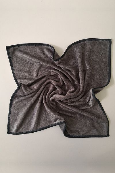 alorez 3 Pieces Gray Magic Built-in Cooker Hood Cloth 40x40 Cm