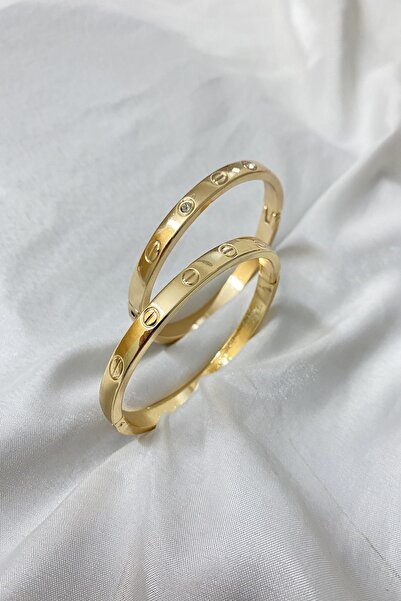 KOBA Altın Kaplama Kadın Takım Kelepçe Bileklik