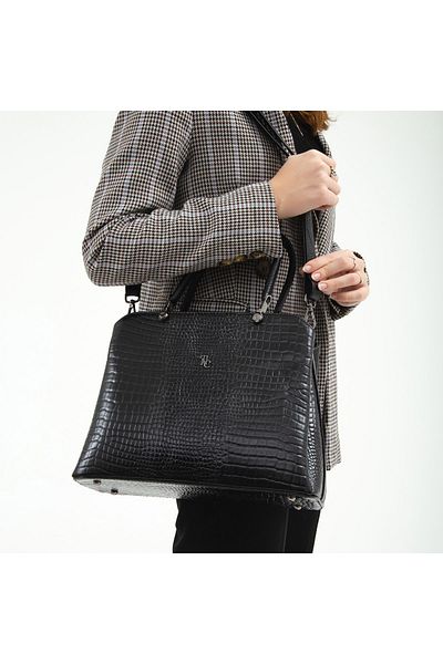 Tamer Tanca Women's Leather Handbag Bag 898 2938 Bn Bag Sk22/23