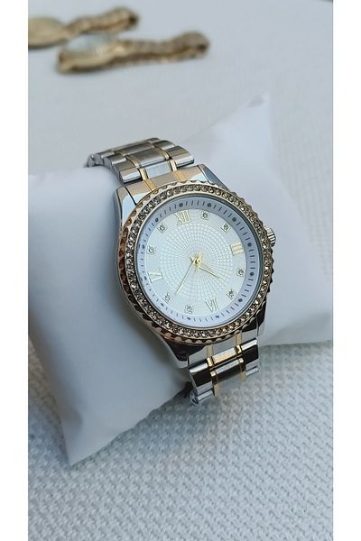 pullmarkt Jewelled Steel Wristwatch