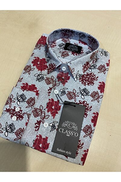 CLASSO Digital Print Slimfit Shirt