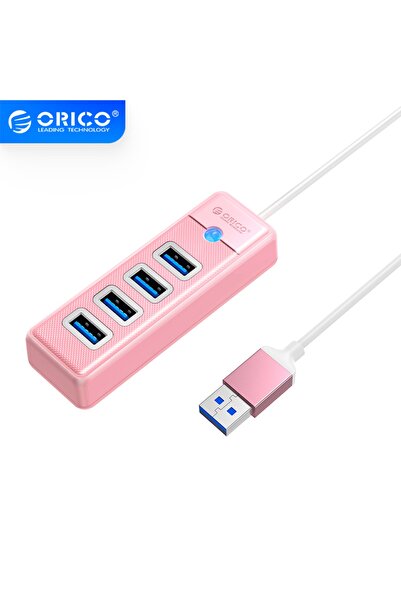 Orico Usb3.0 4 Portlu 5gbps Çoklu Usb Bağlantı Noktası Çoklayıcı Hub, 15cm, P...