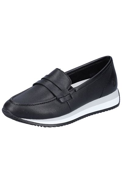 Remonte Remonte Black Loafers Womens Shoes