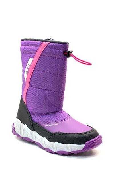 Cool Molina Orthopedic Water Repellent Girls' Purple Snow Boots