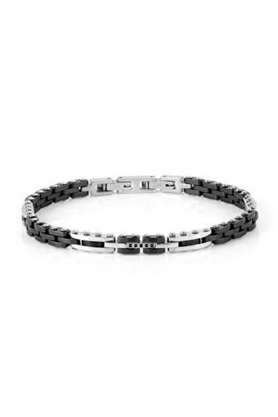 NOMİNATİON Strong Bracelet In Steel, Ceramic And Cubic Zirconia (003_mix 1)