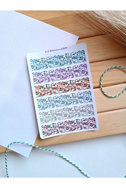 EyER Shoping Debela obojena washi traka naljepnica