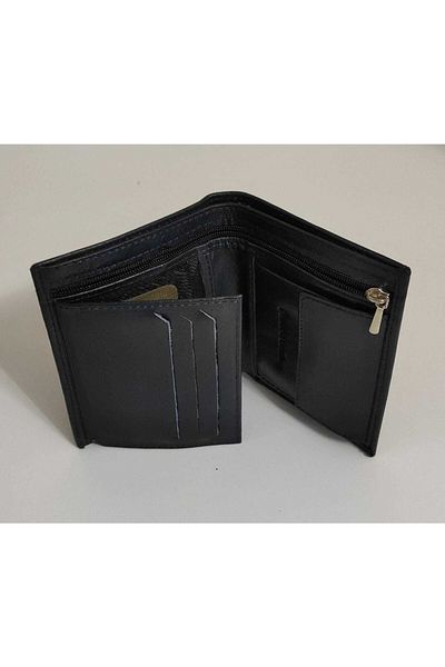 MKM Genuine Real Leather Vertical Wallet