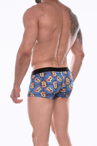 Shimmer Look Ανδρικό Mini Boxer - Μοτίβο και φανταχτερό ABM9796