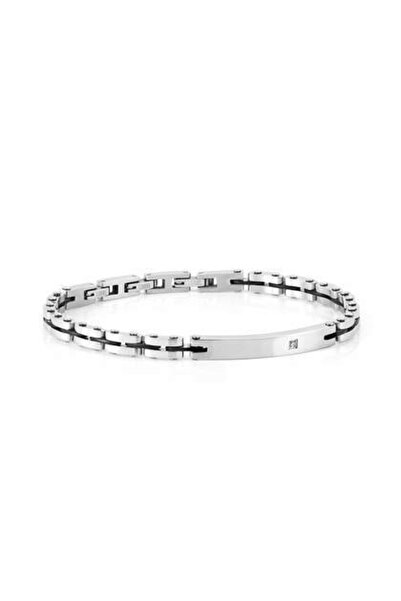 NOMİNATİON Strong Bracelet In Steel And Cubic Zirconia (005_mix 3)