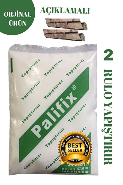 Palifix A Kalitee Duvar Kağıdı Tutkalı Topaklanma Yapmayan Bordür Poster Yapıştırıcısı 60 Gr (2 Rulo Için)
