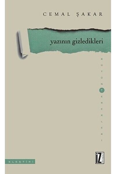 İz Yayıncılık Yazının Gizledikleri