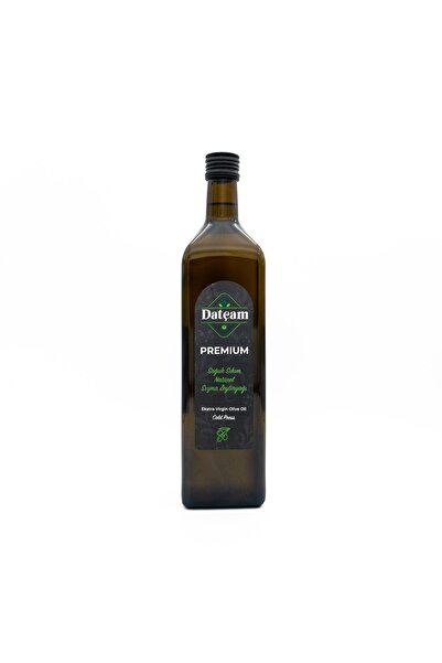 Datçam Premium Soğuk Sıkım Zeytinyağı (cam Şişe) 1000 Ml