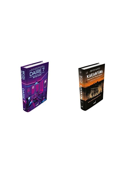 İndigo Kitap Daire 7 Ciltli + Karantina 4 Ciltli Beyza Alkoç 2 Kitap