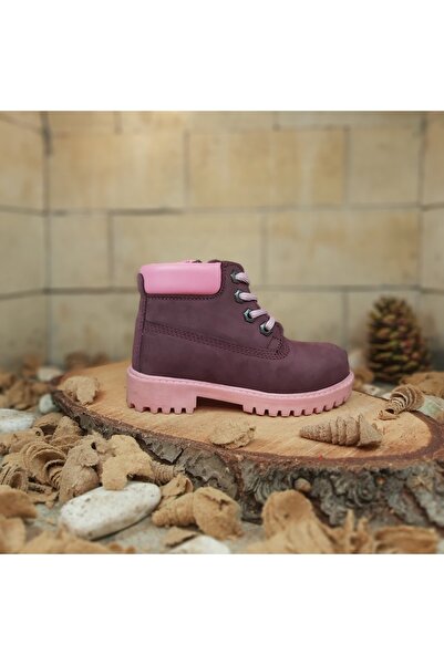 TRAİLER P736 Unisex Hakiki Deri Su Geçirmez Fermuarlı Giyimli Bot