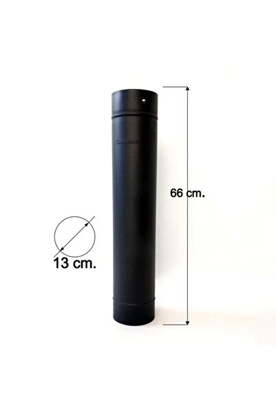 özçanci Mat Siyah Emaye Soba Borusu 70 Cm 1.kalite