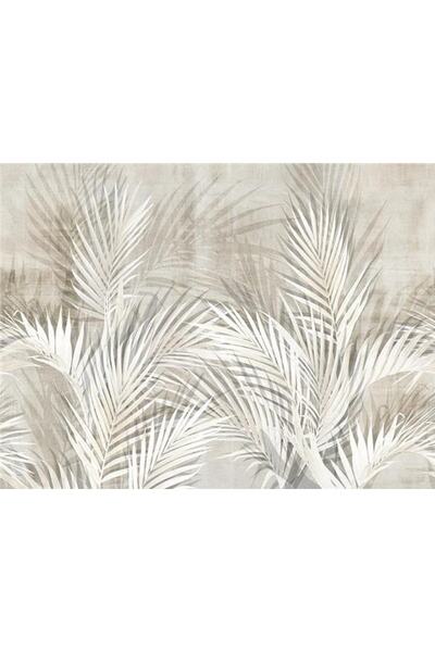 EkoDekor 3boyutluduvarkagitlari Yapraklar Özel Tasarım Duvar Kağıdı Kanvas Te...