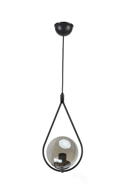 Uçar Drop Glass Single Modern Hall Hall Living Room Entrance Single Chandelier