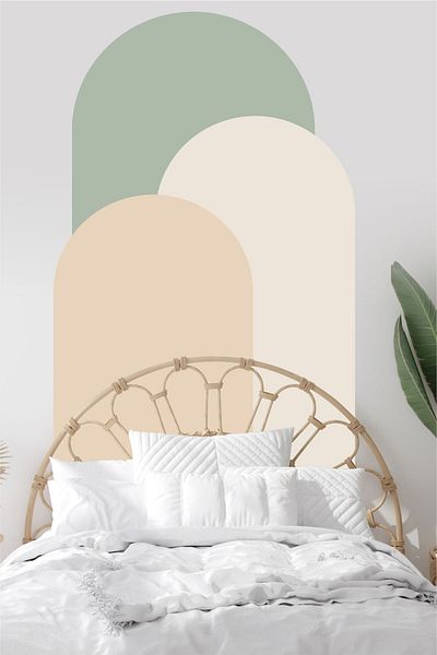 Piksel Grafik Αυτοκόλλητο τοίχου Bohemian Blocks 3 τεμαχίων